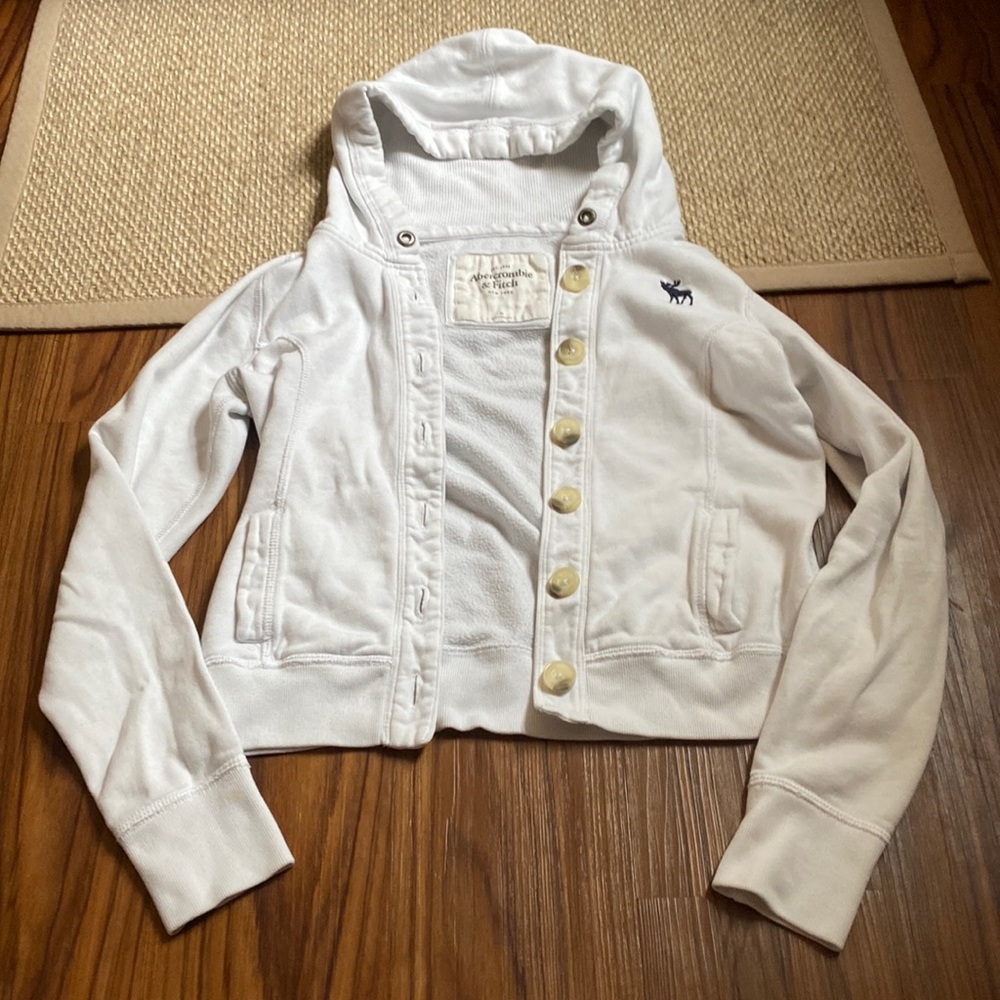 Abercrombie & Fitch button up hoodie